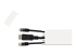 StarTech.com 20 Pack Cable Raceway End Cap for CBMCWD5020, Cable Management Accessories, Channel Raceway Fitting End Cap, Cable Raceway Connectors, Wiring Duct End Piece, UL Listed - Top